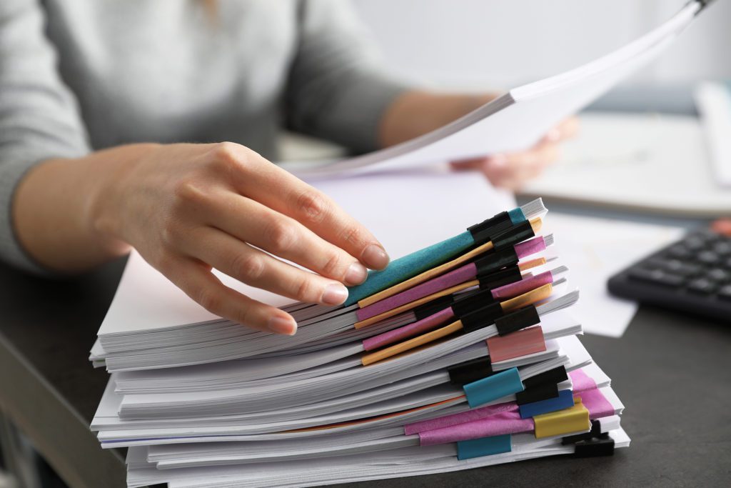 document management for contracts